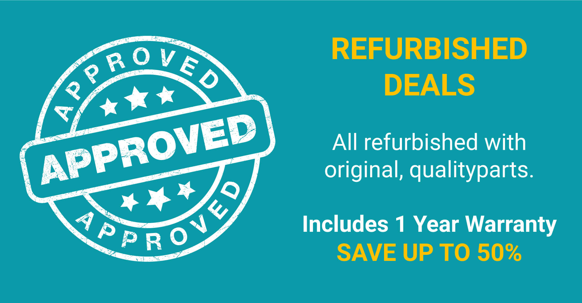 Refurbished - Save £££'s!